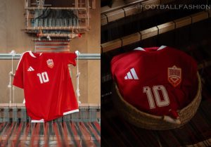 Bahrain 2026/27 adidas home jersey in traditional red