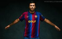 FC Barcelona 2026/27 Nike El Clásico jersey featuring Tyler The Creator GOLF WANG logo