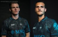 SSC Napoli 2026/27 Jersey featuring the EA7 Halloween design dedicated to Munaciello folklore.