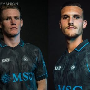 SSC Napoli 2026/27 Jersey featuring the EA7 Halloween design dedicated to Munaciello folklore.