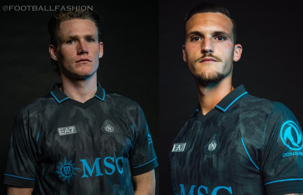 SSC Napoli 2026/27 Jersey featuring the EA7 Halloween design dedicated to Munaciello folklore.